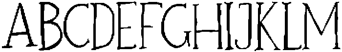 Honeywell Serif Regular otf (400) Font UPPERCASE