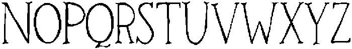 Honeywell Serif Regular otf (400) Font UPPERCASE