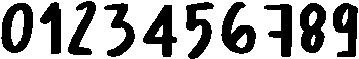 Hongb_bold Regular ttf (700) Font OTHER CHARS