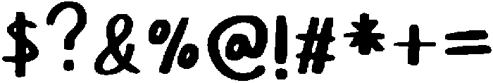 Hongb_bold Regular ttf (700) Font OTHER CHARS
