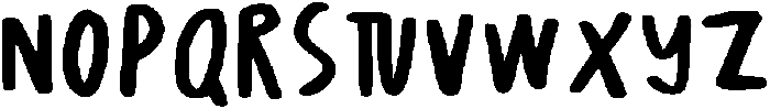 Hongb_bold Regular ttf (700) Font UPPERCASE