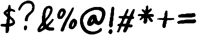 Hongb_italic Regular ttf (400) Font OTHER CHARS