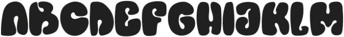 Honger Typeface Regular otf (400) Font UPPERCASE
