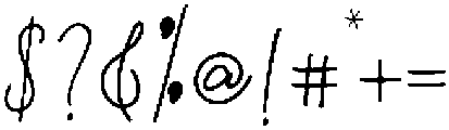 Honolulu otf (400) Font OTHER CHARS