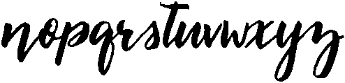 Honolulu otf (400) Font LOWERCASE