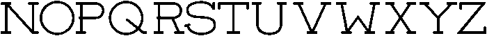 Honor Display otf (400) Font LOWERCASE