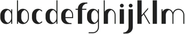 Hoochie-Regular otf (400) Font LOWERCASE