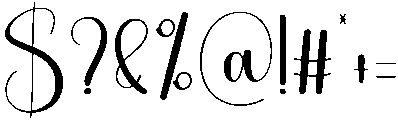 Hoodie Regular otf (400) Font OTHER CHARS