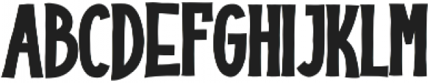 Hooked Typeface otf (400) Font UPPERCASE