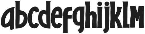 Hooked Typeface otf (400) Font LOWERCASE