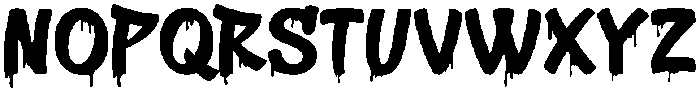 Hoopsy Drips otf (400) Font UPPERCASE