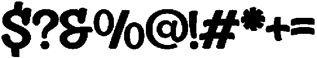 Hoopsy-Regular otf (400) Font OTHER CHARS