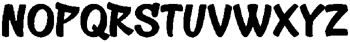 Hoopsy-Regular otf (400) Font LOWERCASE