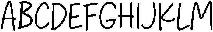 Hopefully Regular otf (400) Font UPPERCASE