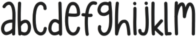 Hopefully otf (400) Font LOWERCASE