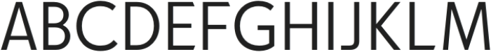 Hopera Sans ExtraLight otf (200) Font