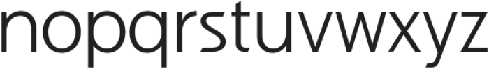 Hopera Sans ExtraLight otf (200) Font LOWERCASE