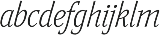 Hopfen ExtraLight otf (200) Font LOWERCASE