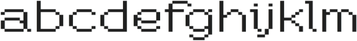 Hopixel Expanded otf (400) Font LOWERCASE