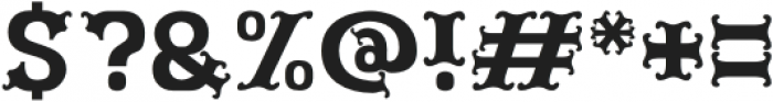Hopper-Regular otf (400) Font OTHER CHARS