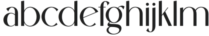 Horagen Regular otf (400) Font LOWERCASE