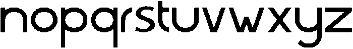 Hore otf (400) Font LOWERCASE