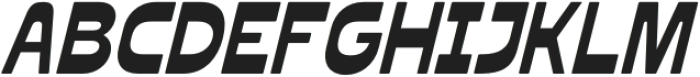 Horizon Caster Italic otf (400) Font UPPERCASE