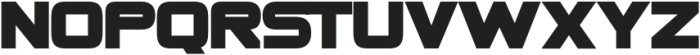Horizon Drift Regular otf (400) Font UPPERCASE
