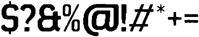 Horizon Light Expanded Regular otf (300) Font OTHER CHARS