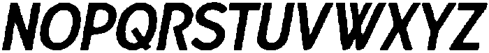 Horizon Light Italic Regular otf (300) Font UPPERCASE