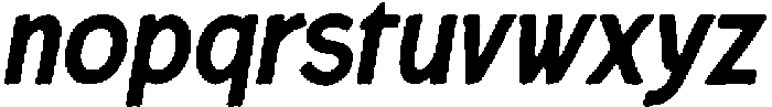 Horizon Light Italic Regular otf (300) Font LOWERCASE