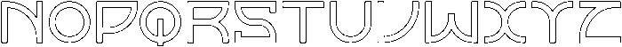 Horizon Outlinetwo otf (400) Font UPPERCASE