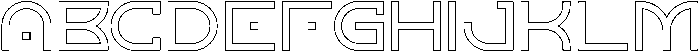 Horizon Outlinetwo otf (400) FONT