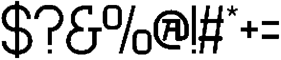 Horizon Path otf (400) Font OTHER CHARS