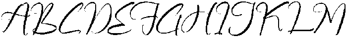 Horizon Serenity Italic otf (400) Font UPPERCASE