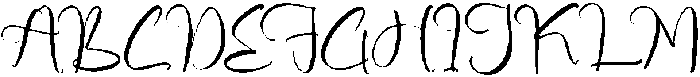 Horizon Serenity otf (400) Font UPPERCASE