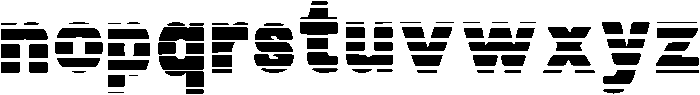 Horizon otf (400) Font LOWERCASE