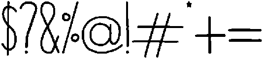 Horizon otf (400) Font OTHER CHARS