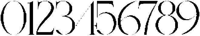 Horlant otf (400) Font OTHER CHARS