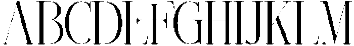 Horlant otf (400) Font UPPERCASE