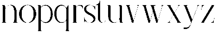 Horlant otf (400) Font LOWERCASE