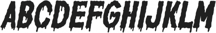 Horror Corps otf (400) Font LOWERCASE