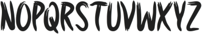 Horror Hustle otf (400) Font UPPERCASE