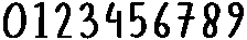 Horror Infander Regular otf (400) Font OTHER CHARS
