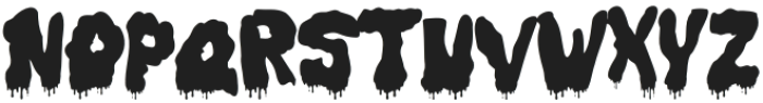 Horror Night Drip otf (400) Font UPPERCASE