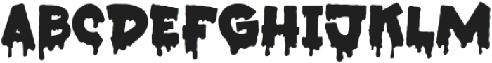 Horror Party Regular otf (400) Font UPPERCASE