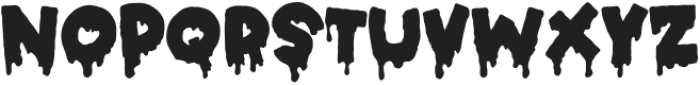Horror Party Regular otf (400) Font UPPERCASE