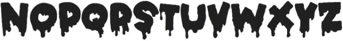 Horror Party Regular otf (400) Font LOWERCASE