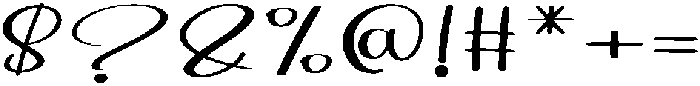Horror Regular otf (400) Font OTHER CHARS