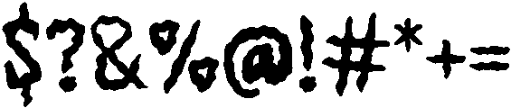 Horror Story Regular otf (400) Font OTHER CHARS